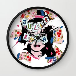 Julie Ruin  Wall Clock