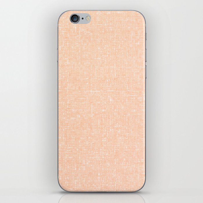 peach and cream architectural glass texture look iPhone Skin