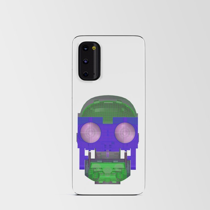 Robot Puppet Skull Android Card Case