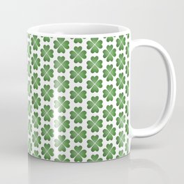 Hearts Clover Pattern Coffee Mug
