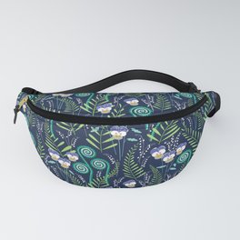 Love-in-idleness - violet Fanny Pack