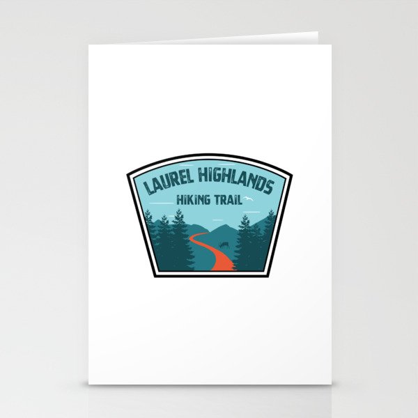 Laurel Highlands Hiking Trail Pennsylvania Stationery Cards