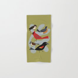 Five Birds Hand & Bath Towel