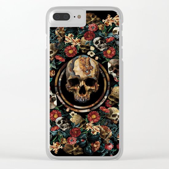 SIMONETTA IANVENSIS VESPVCCIA Clear iPhone Case