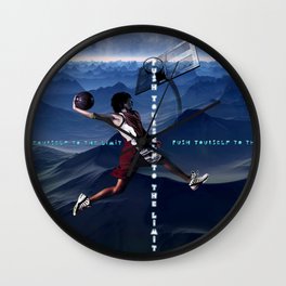 push yourself to the limit Wall Clock