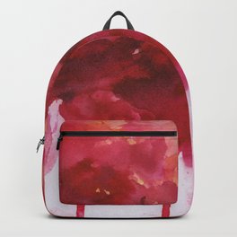 Abstract Drippy Floral 2 Backpack