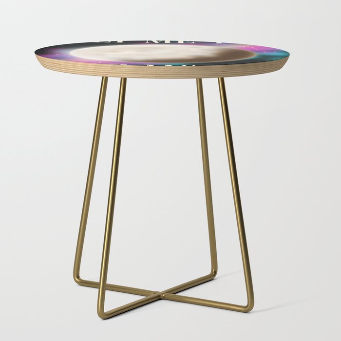 Fly me to The Moon Side Table