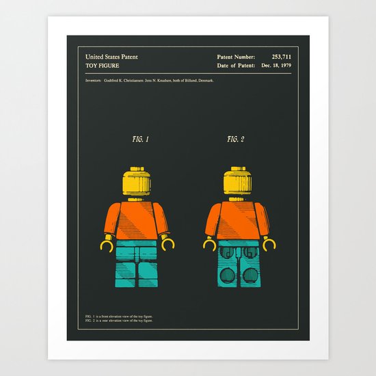 TOY FIGURE (1979) Art Print