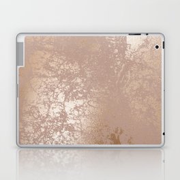 Blush Pink Textured Design with Imploded Effect Laptop Skin