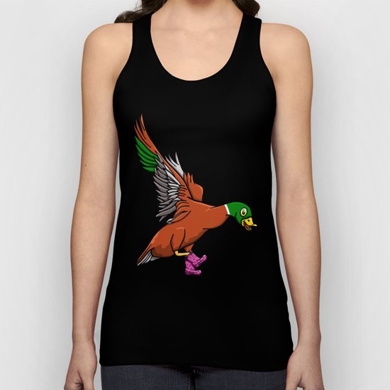 Duck Boots Unisex Tank Top