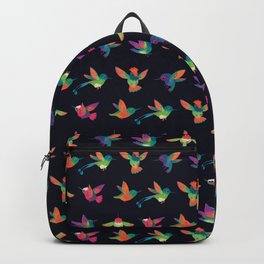 Hummingbird Backpack | Biology, Children, Birdart, Bird, Hummingbird, Colorfulbird, Birdlovers, Trochilidae, Painting, Nature 