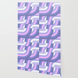 Very Pery Connecting Rainbow Pattern  Wallpaper