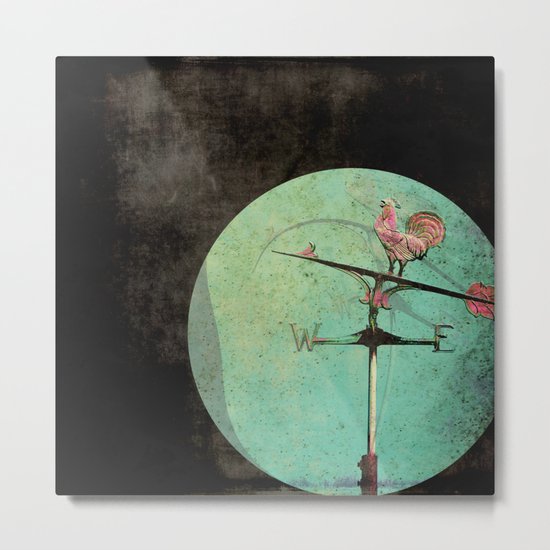 The Tale of a Weathervane Metal Print