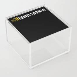 #Businesswoman Acrylic Box