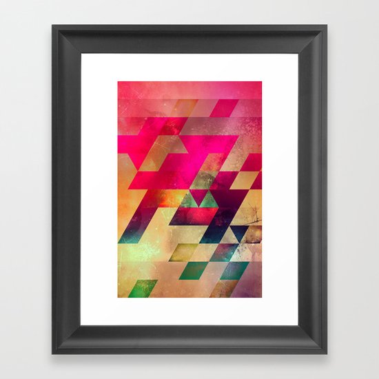 syx nyx Framed Art Print