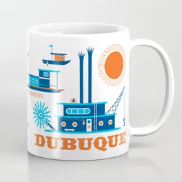Boats of Dubuque Coffee Mug
