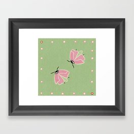 Moth Cutness Framed Art Print