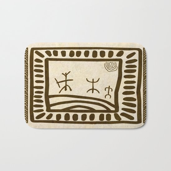 Ethnic 3 Canary Islands Bath Mat