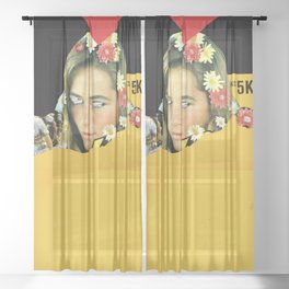 Frau Sommer Sheer Curtain