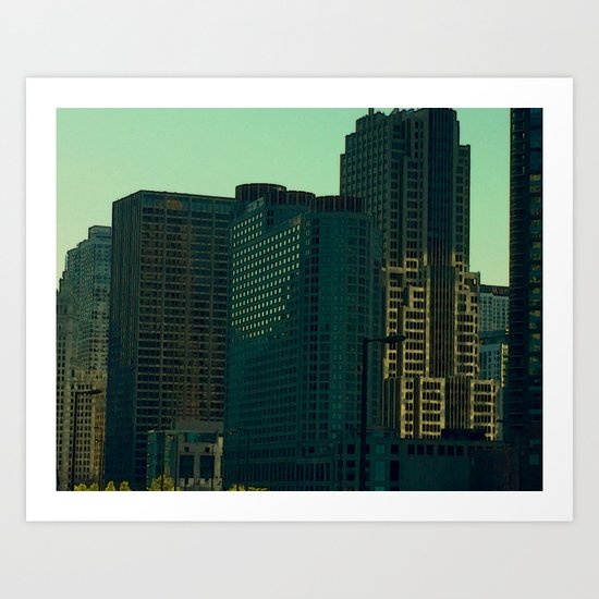 How the Sun Hits #10 Art Print