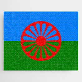 Romani Flag Jigsaw Puzzle
