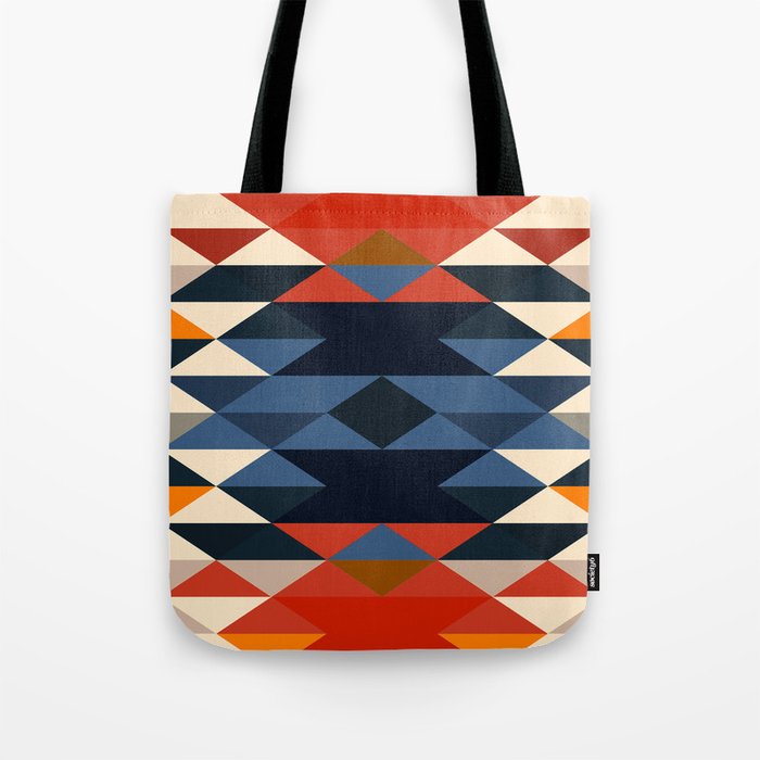 Southwestern Diamonds Tote Bag