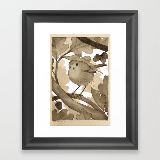 The Bird Framed Art Print
