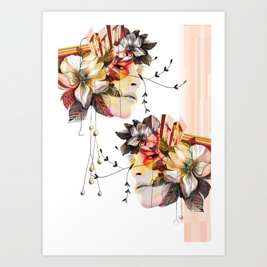 Double Vision 2 Art Print