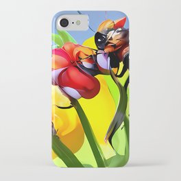 Abstract AI generative ART - Pollinate 7 iPhone Case