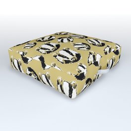Magic cute Badger Outdoor Floor Cushion