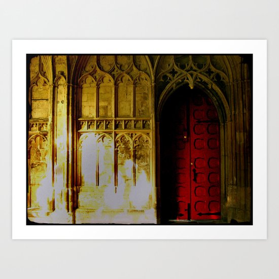 Red Door No. 2 Art Print