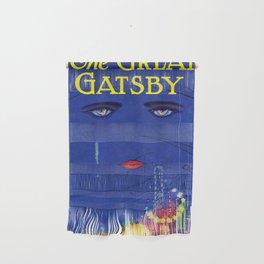 The Great Gatsby Book Cover Wall Hanging