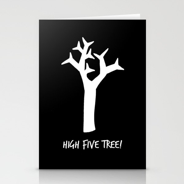 High Five Tree Stationery Cards