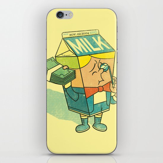 Spoiled Milk iPhone & iPod Skin