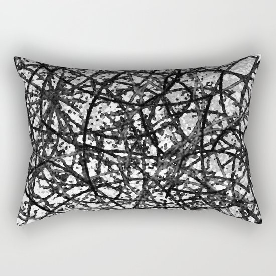 Grunge Art Abstract G59 Rectangular Pillow