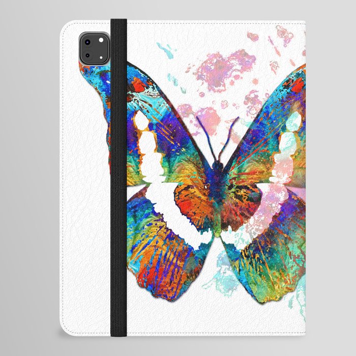 Spreading Your Wings - Colorful Butterfly Wings Art iPad Folio Case