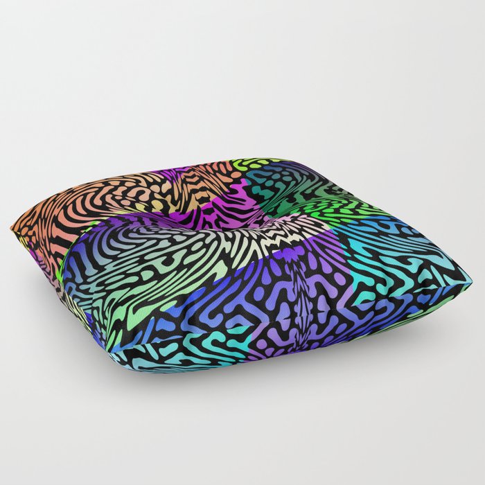 Colorandblack series 1914 Floor Pillow