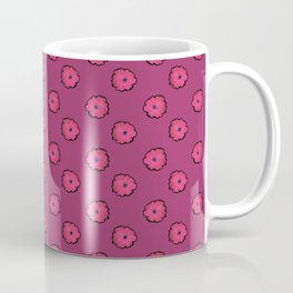 Pink flowers on pink Coffee Mug
