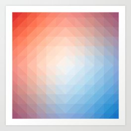 Blend Pixel Color 5 Art Print