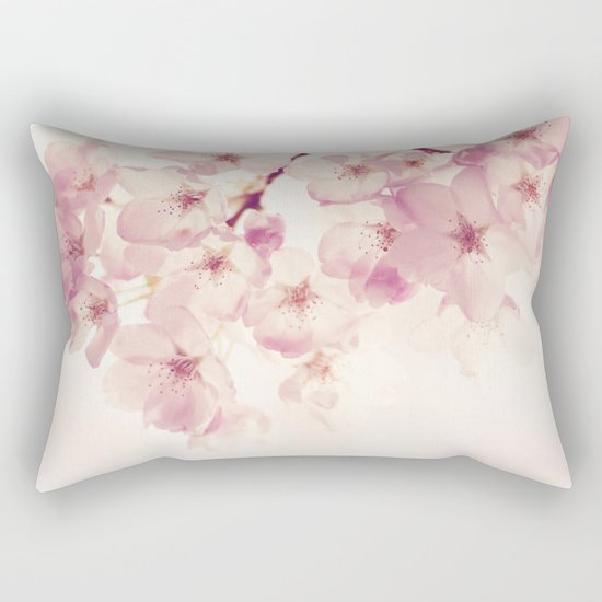 cherry blossoms Rectangular Pillow