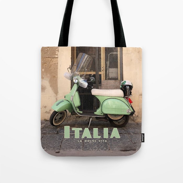 Italia Vintage Travel Style Tote Bag