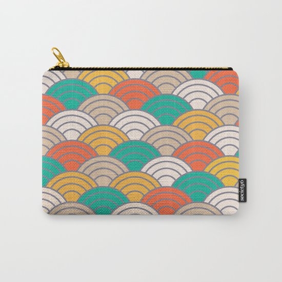 Colorful Circles X Carry-All Pouch