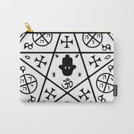 Anti-Demon sigil Carry-All Pouch