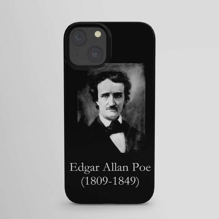 Portrait of Edgar Allan Poe iPhone Case