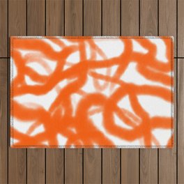Street 11. Abstract Painting.  Outdoor Rug