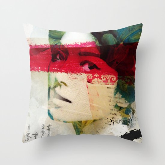 Saigon Sally Throw Pillow