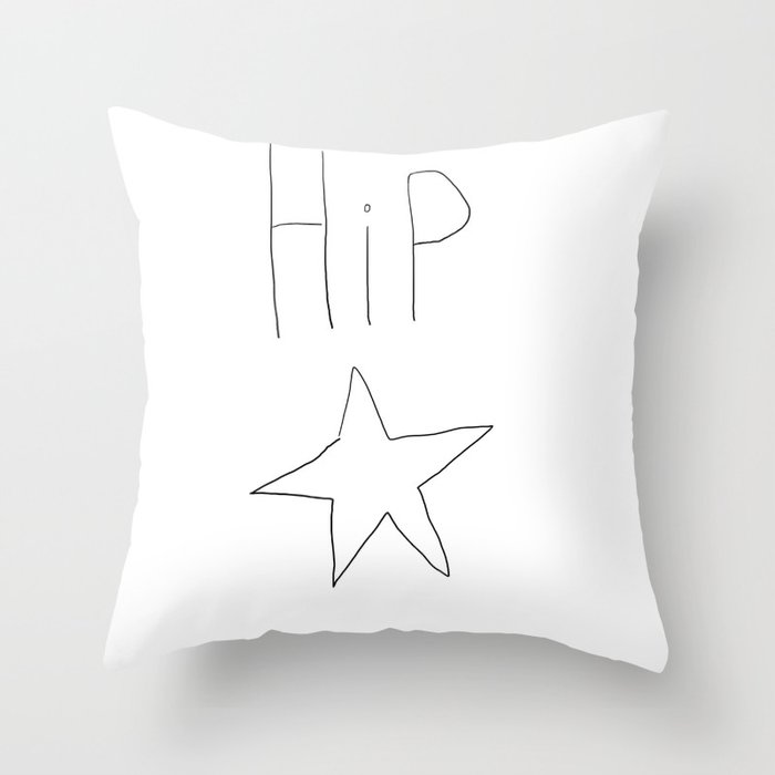 Hip Throw Pillow By Jordyfrissen Society6