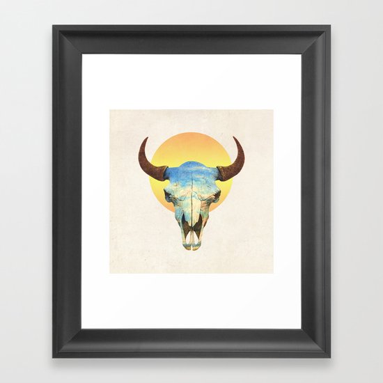 Big Sky Framed Art Print