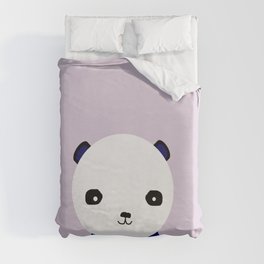 Pax, A Panda. Duvet Cover