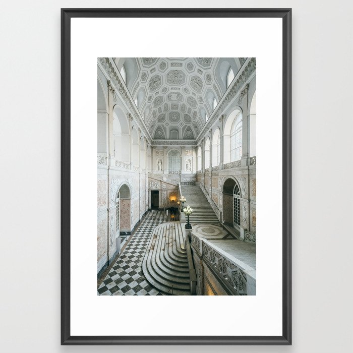 Palazzo Reale di Napoli 02 Framed Art Print